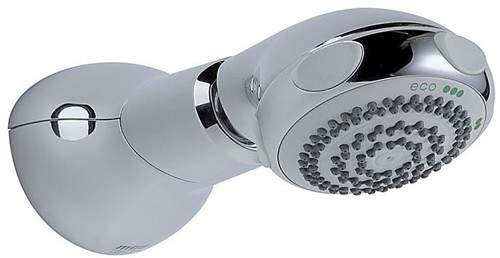 Mira Eco BIR Water Saving Shower Head (Chrome).