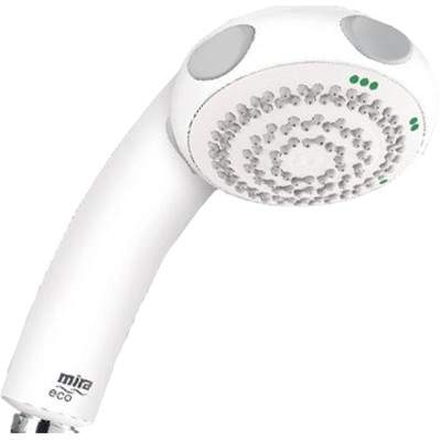 Mira Eco Three Spray Water Saving Shower Handset (White).