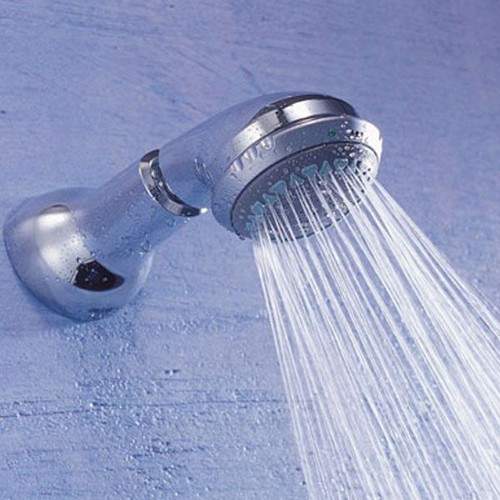Mira Accessories Mira RF7 Adjustable Spray, Rigid Shower Head (BIR, Chrome).