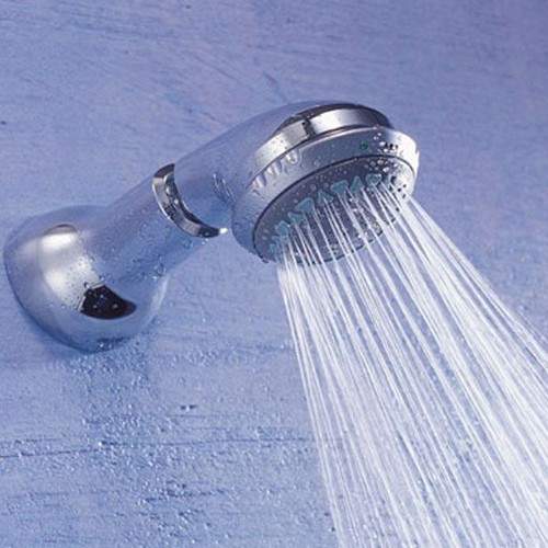 Mira Accessories Mira RF7 Adjustable Spray, Rigid Shower Head (BIR, Chrome).