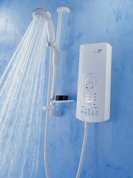 Mira Electric Showers Mira Advance ATL Memory 9.0kW thermostatic, white.