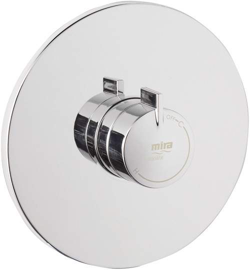 Mira Minilite Concealed Thermostatic Shower Valve (Chrome).