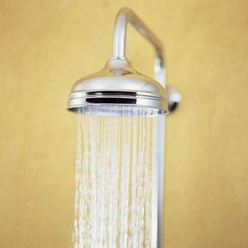 Mira Montpellier Trad. Thermostatic Valve & Riser with 6" head & handset.