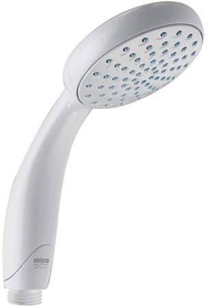 Mira Nectar Single Mode Shower Handset (White).