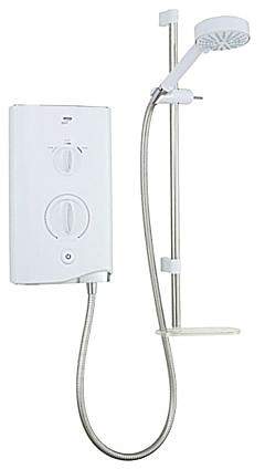 Mira Electric Showers Mira Sport 7.5kW in white & chrome.