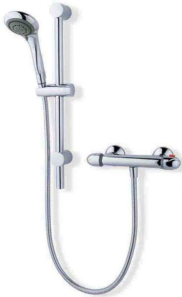 MX Showers Options Spritz Bar Shower Valve With Slide Rail Kit.