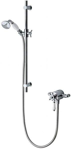 MX Showers Atmos Traditional Shower Valve With Slide Rail Kit.