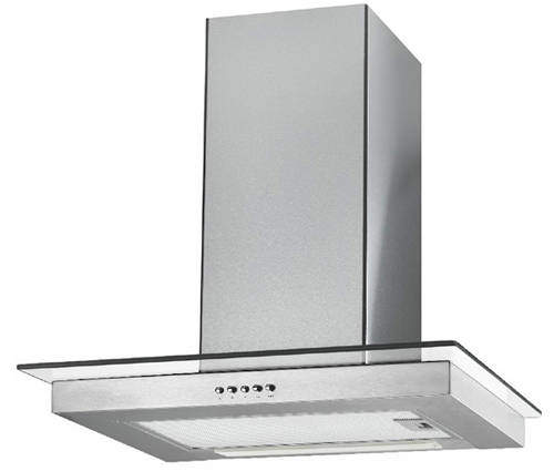 Osprey Hoods Cooker Hood With Flat Glass (Stainless Steel, 600mm).