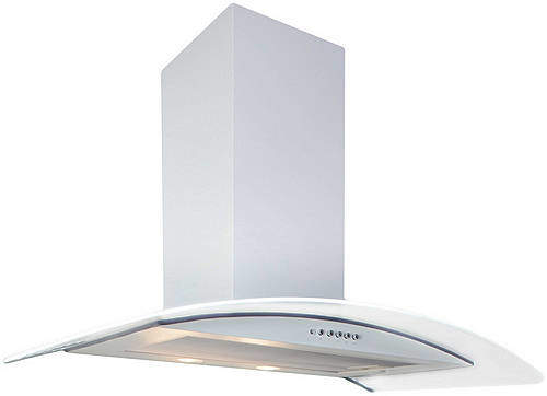 Osprey Hoods Cooker Hood With LED Lighting (White, 900mm).