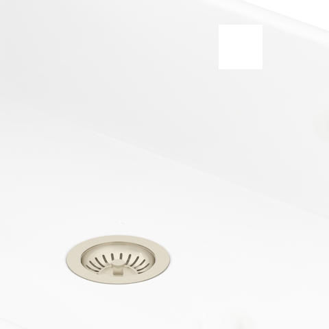 Perrin & Rowe Wastes Single Bowl Sink Waste (Pewter, No Overflow)