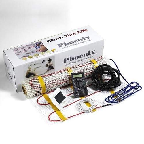 Phoenix Heating Electric Underfloor Heating kit (1 Sq Meter Heating Mat).