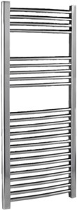 Crown Radiators Bathroom Ladder Towel Rail. 500x1100mm (Curved).