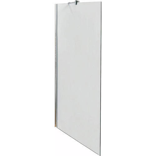 Crown Wet Room Glass Shower Screen & Arm (1200x1850mm).