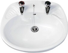 Emerald 2 Tap Hole Vanity Basin.