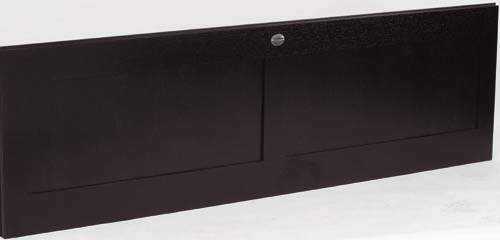 daVinci 1700mm contemporary bath side panel in wenge finish.