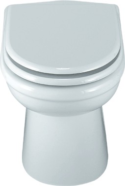 Toilets Corvo back to wall pan + Free soft close seat. 530x360x395mm