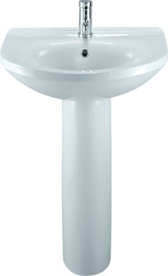 Ida 1 Tap Hole Basin and Pedestal.