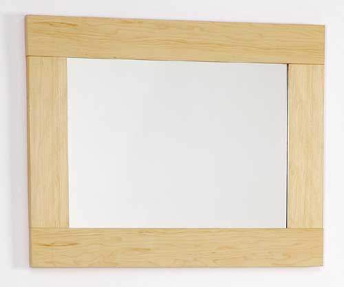 daVinci Maple bathroom mirror. Size 500x450mm.