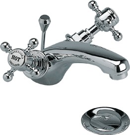 Waterford Mono basin mixer tap (Chrome) + Free pop up waste