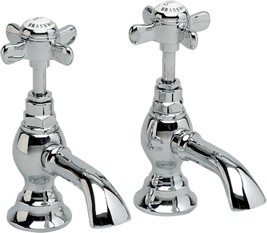 Galway Basin taps (Pair, Chrome)