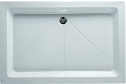 Shires Shower Trays White 1200x900mm Rectangular Shower Tray.