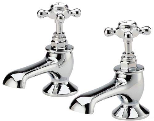 Hudson Reed Topaz Bath taps (Pair, Chrome)