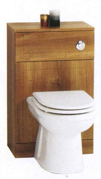 daVinci Monte Carlo complete back to wall toilet set in cherry.