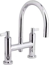 Saros Bath filler tap with swivel spout