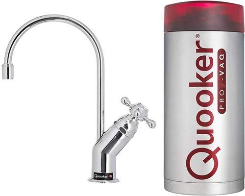 Quooker Classic Instant Boiling Water Kitchen Tap.  PRO3-VAQ (Chrome).