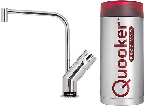 Quooker Basic Instant Boiling Water Kitchen Tap.  PRO7-VAQ (Chrome).
