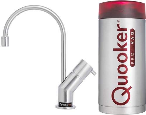 Quooker Design Boiling Water Kitchen Tap.  PRO3-VAQ (Brushed Chrome).