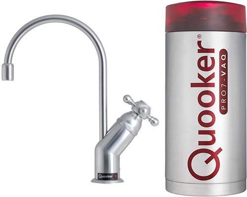 Quooker Classic Boiling Water Kitchen Tap.  PRO7-VAQ (Brushed Chrome).