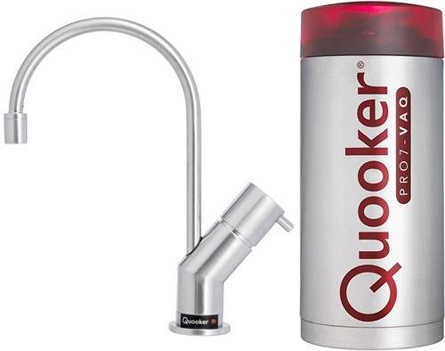 Quooker Design Boiling Water Kitchen Tap.  PRO7-VAQ (Brushed Chrome).