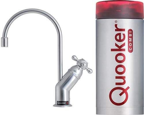 Quooker Classic Hot & Boiling Water Tap.  COMBI 2.2 (Brushed Chrome).