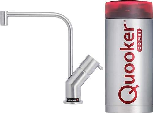 Quooker Modern Hot & Boiling Water Tap.  COMBI 2.2 (Brushed Chrome).