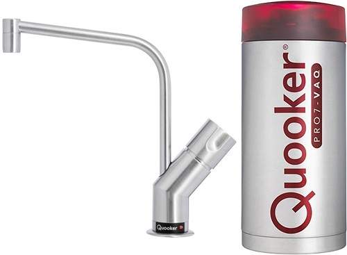 Quooker Basic Boiling Water Kitchen Tap.  PRO7-VAQ (Stainless Steel).