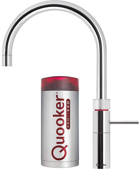 Quooker Fusion Round Boiling Water Kitchen Tap. PRO11 (Polished Chrome).