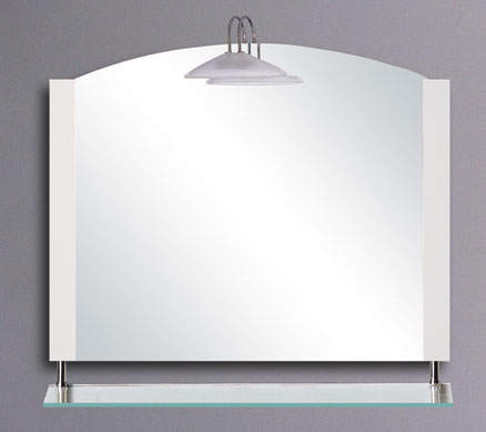 Reflections Cambridge illuminated bathroom mirror with shelf.  700x900mm.