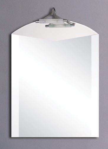 Reflections Clare illuminated bathroom mirror.  Size 500x800mm.