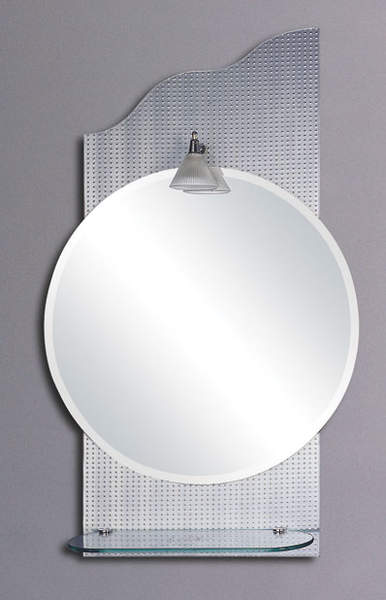 Reflections Devon illuminated bathroom mirror with shelf.  600x1000mm.