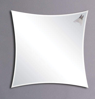 Reflections Naas illuminated bathroom mirror.  Size 800x800mm.