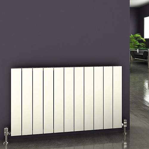 Reina Radiators Savona Horizontal Radiator (White). 850x600mm.