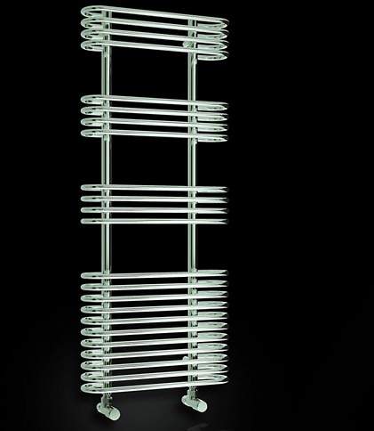 Reina Radiators Mirus Towel Radiator (Chrome). 500x900mm.