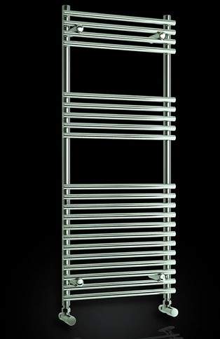 Reina Radiators Pavia Towel Radiator (Chrome). 500x800mm.