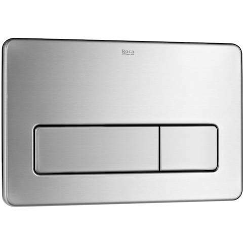Roca Panels PL3 Vandal Proof Dual Flush Operating Panel (OLD, Stainless Steel).
