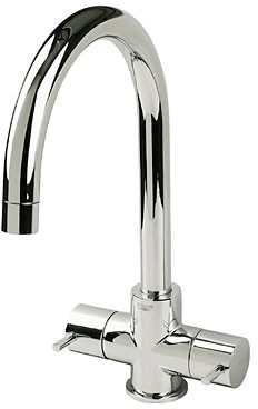 Kitchen Stylish Monobloc sink mixer tap. 1/4 turn operation