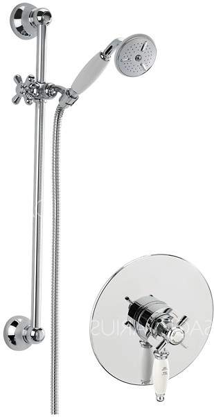 Sagittarius Churchmans Concealed Shower Valve With Slide Rail Kit (Chrome).