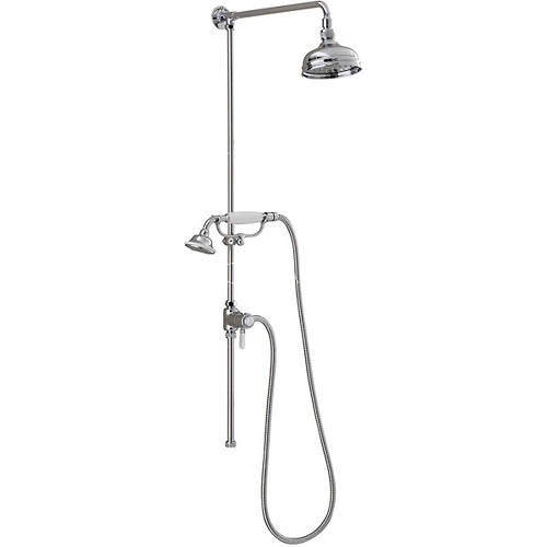 Sagittarius Traditional Rigid Riser Kit With Diverter (Chrome).