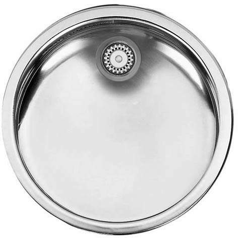 Smeg Sinks Round Alba Bowl Drainer (Stainless Steel).