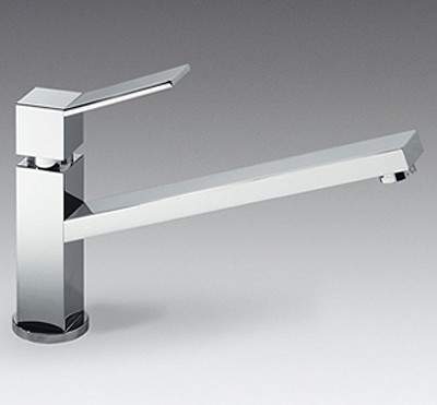 Smeg Taps Kitchen Tap With Single Lever Control (Brushed Stainless Steel).